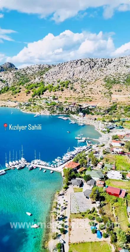 Im Dorf Söğüt direkt am Meer 1500m2 Privatbesitz