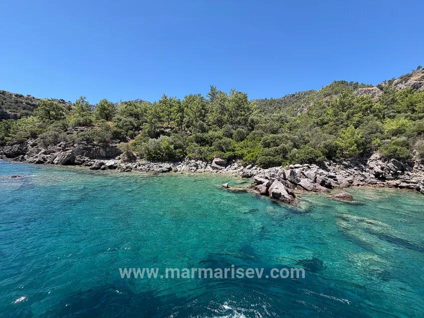 Marmaris Im Turunç-viertel direkt am Meer 4700 m2 kontrollierter Nutzungsbereich