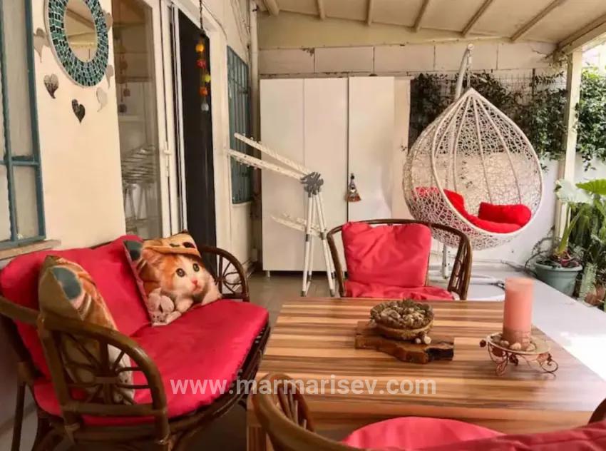 Am Strand Nähe Garten 2+1 Stock Eigentumswohnung Zum Verkauf – Çildır Mahallesi