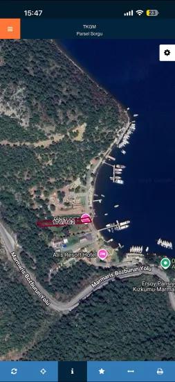 Marmaris Orhaniye Dorf In der Nähe von dem Meer null 1137 m2 Privatbesitz