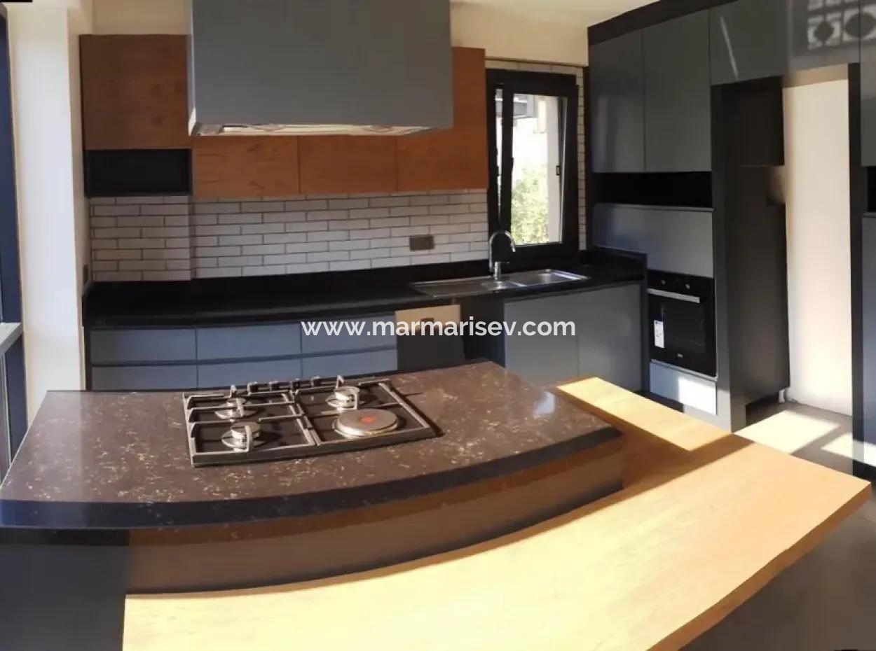 Schöne Villa Zum Verkauf In Marmaris Beldibi District, Villa Smart-Villa 220 M2 4 Zimmer 2 Wohnzimmer