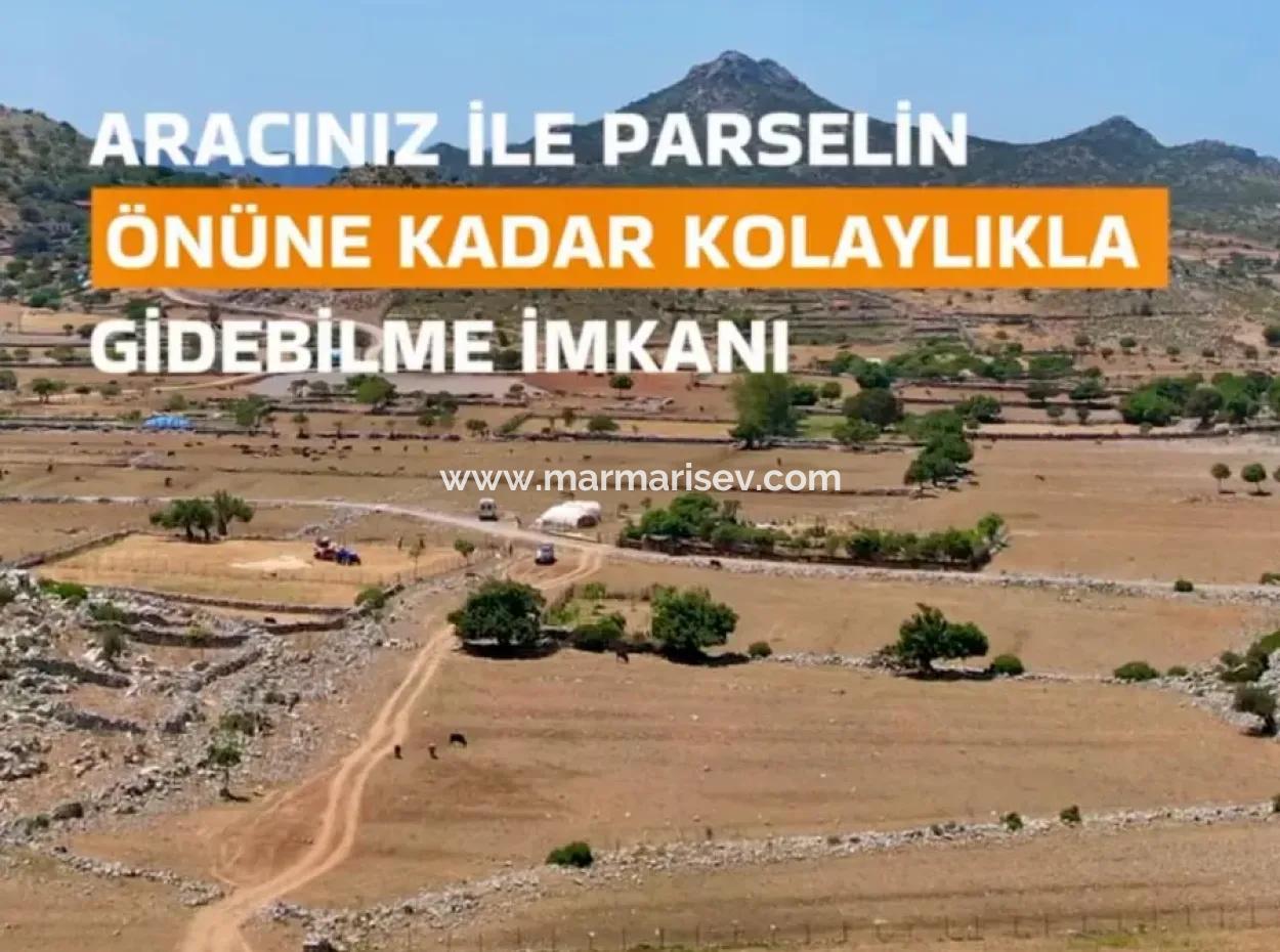 783M2 Land Zum Dringenden Verkauf Im Viertel Marmaris Taşlıca