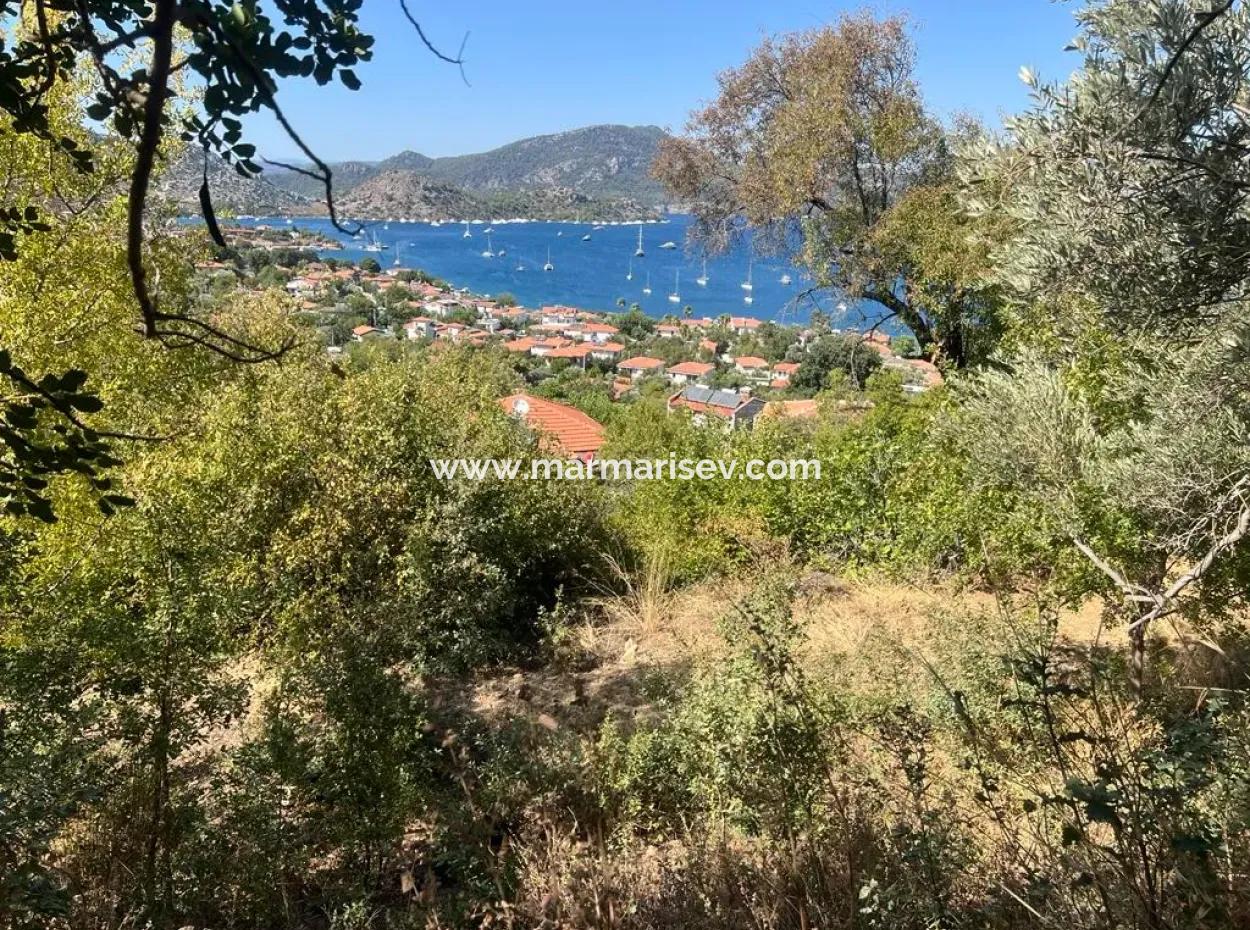 Grundstück Zum Verkauf In Marmaris Selimiye Nachbarschaft Mit Meerblick 5200M2, Geeignet Für Den Bau Von 2 Villen Oder Hotelbau