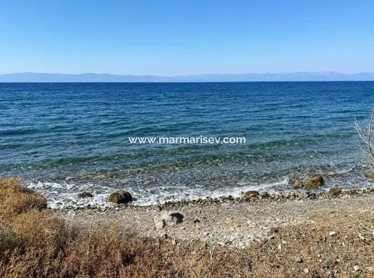 4500M2 Geeignetes Grundstück Am Meer Zum Verkauf Im Stadtteil Alavara Im Bezirk Datça