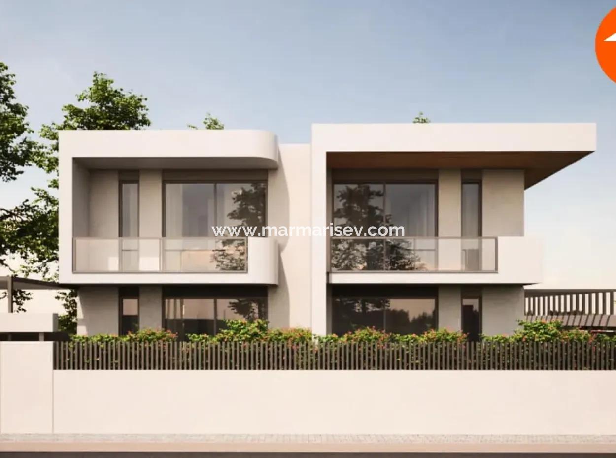 Brandneue Doppelhaushälfte Zum Verkauf Im Zentrum Von Marmaris Von Einem Immobilienmakler