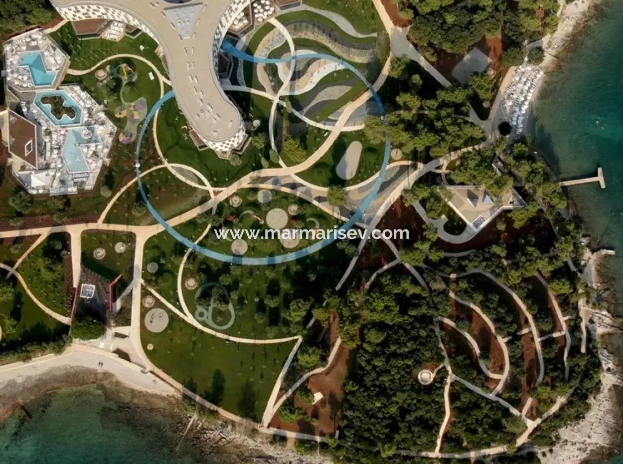 Entsprechende Investitionen In Der Gegend Von Marmaris 5 Sterne Hotel Grundstücke Zum Verkauf