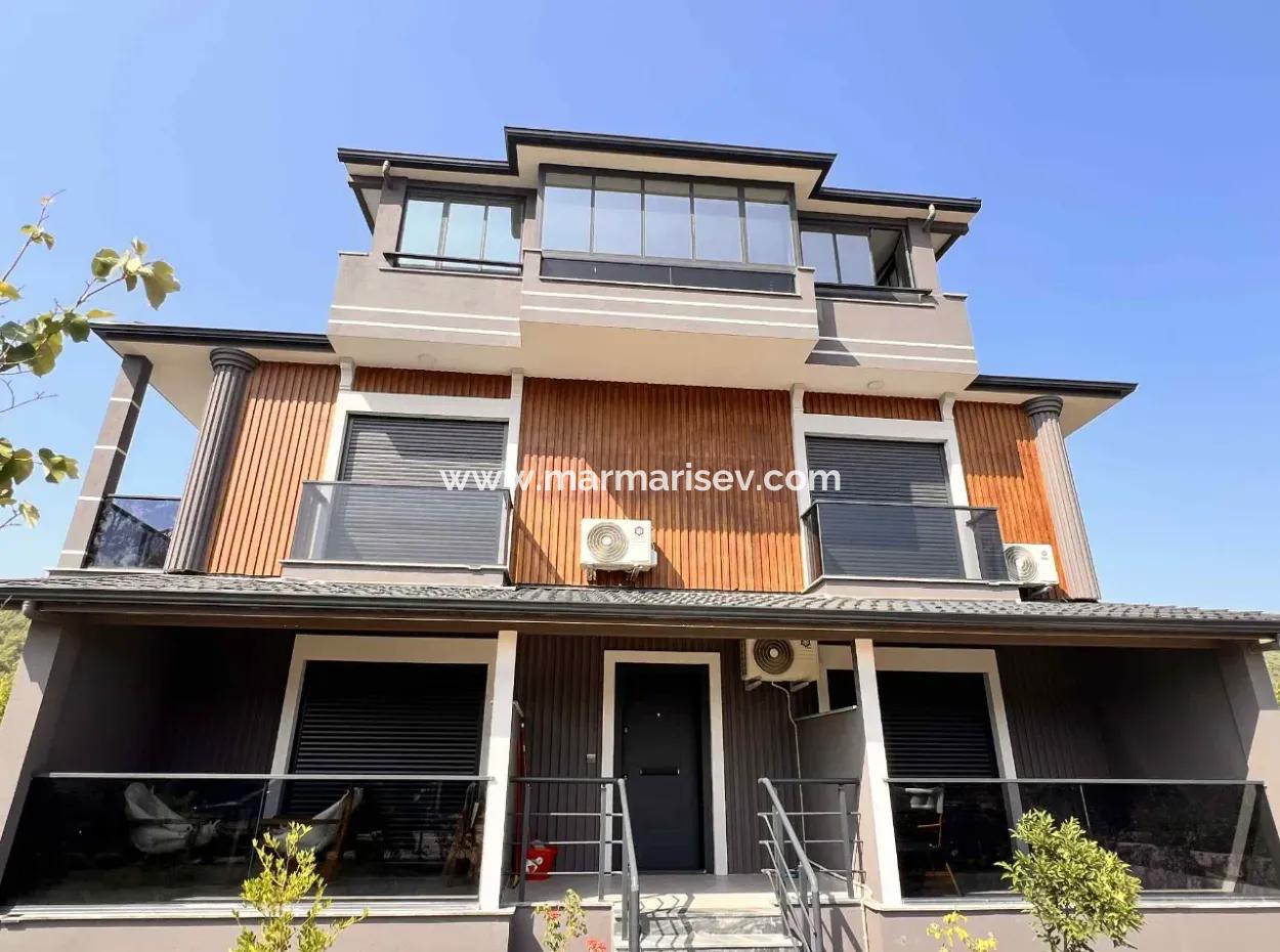 Tolles Portfolio! Die Einzigartige Natur Von Marmaris Und Seine Lage In Der Nähe Des Zentrums. 5 Einheiten Von 2 1 Voll Möblierten Wohnungen, Die Für Die Vermietung Von Unternehmen Im Gebäude Geeignet Sind