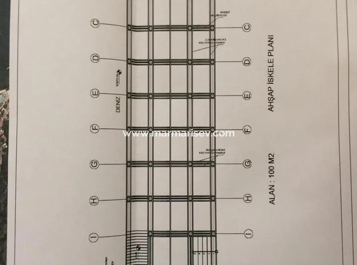 Das Land Zum Verkauf Von Marmaris In Der Nähe Des Meeres Grundstück Hotels, Marina, Yacht Club Land 4000 M2