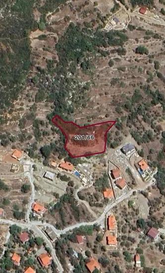 Im Dorf Söğüt Mit Blick Auf Die Insel Simi Und Das Meer, Ökologischer Tourismus, Bebaubare 2100 M2 Land