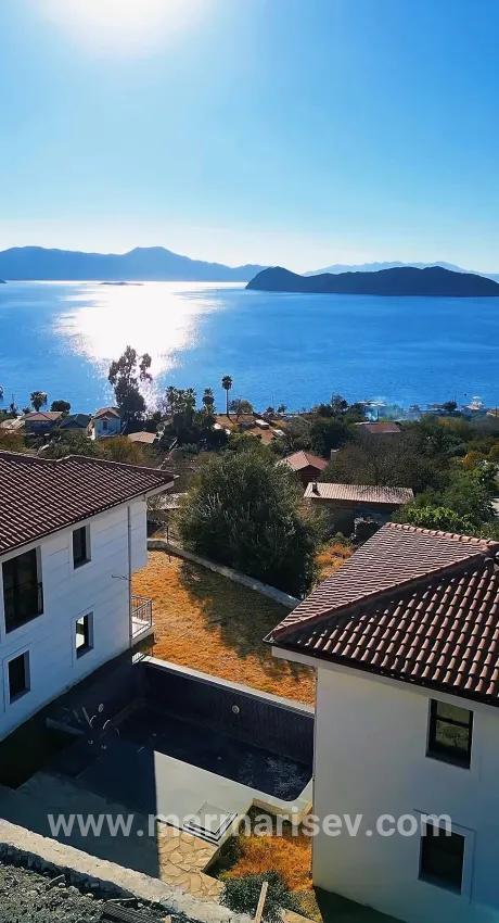 Marmaris Söğüt village with magnificent Symi view Private mansion