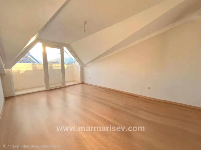 Marmaris's most prestigious site for sale 3+1 upper duplex apartment