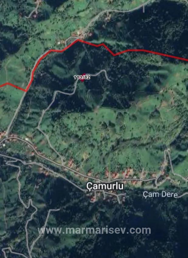 In the village of Hopa Kemelpaşa, a Tea garden with a 650 m2 road