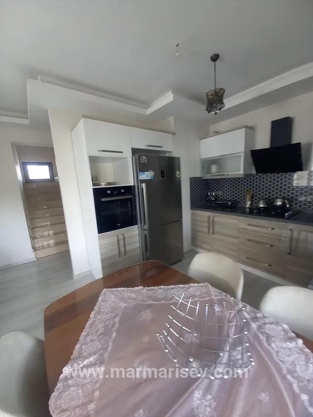3+1 Bedroom Apartment For rent in Çıldır Nbh. Marmaris - 160 m²