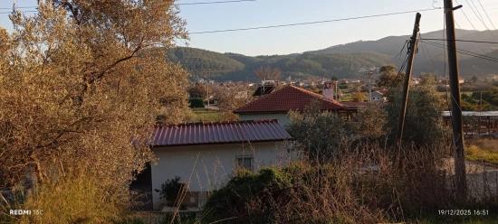 1186 M2 Plot Of Land For Sale In Akyaka, 8 Km Away, With A Planned 15-room Villa Project.