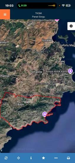 Farm village road on 2500 m2 for sale real estate