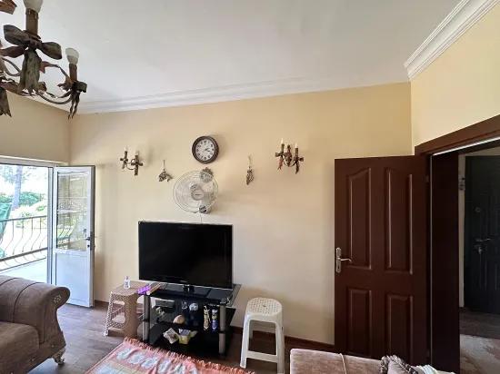 In Hisarönü, 2+1 Furnished Rental Flat – 100 m to the Coast