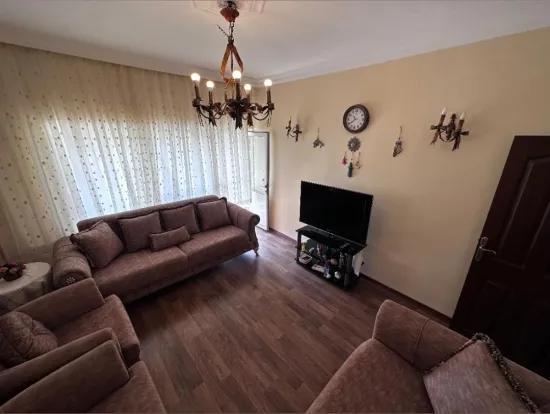 In Hisarönü, 2+1 Furnished Rental Flat – 100 m to the Coast