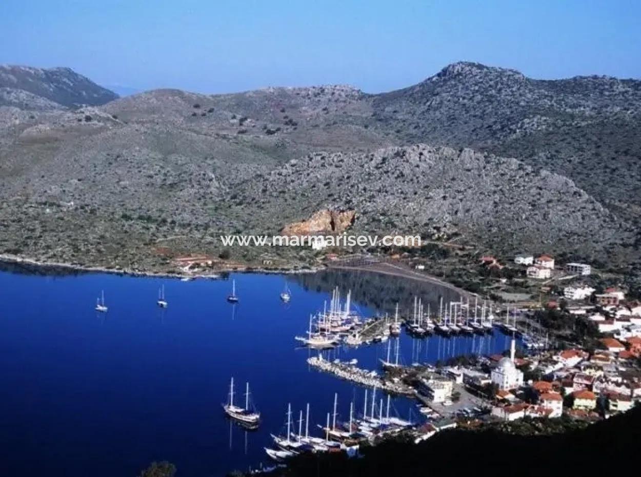 2600 M2 Land Suitable For Investment Marmaris-Bozburun Bay