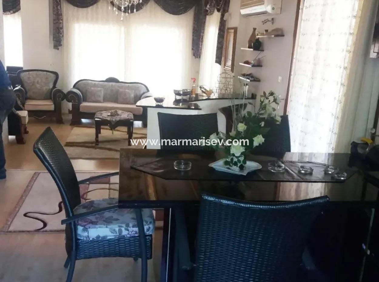 Built On A Plot Of 7000M2 In Marmaris, 8 Room Ranch House Pool