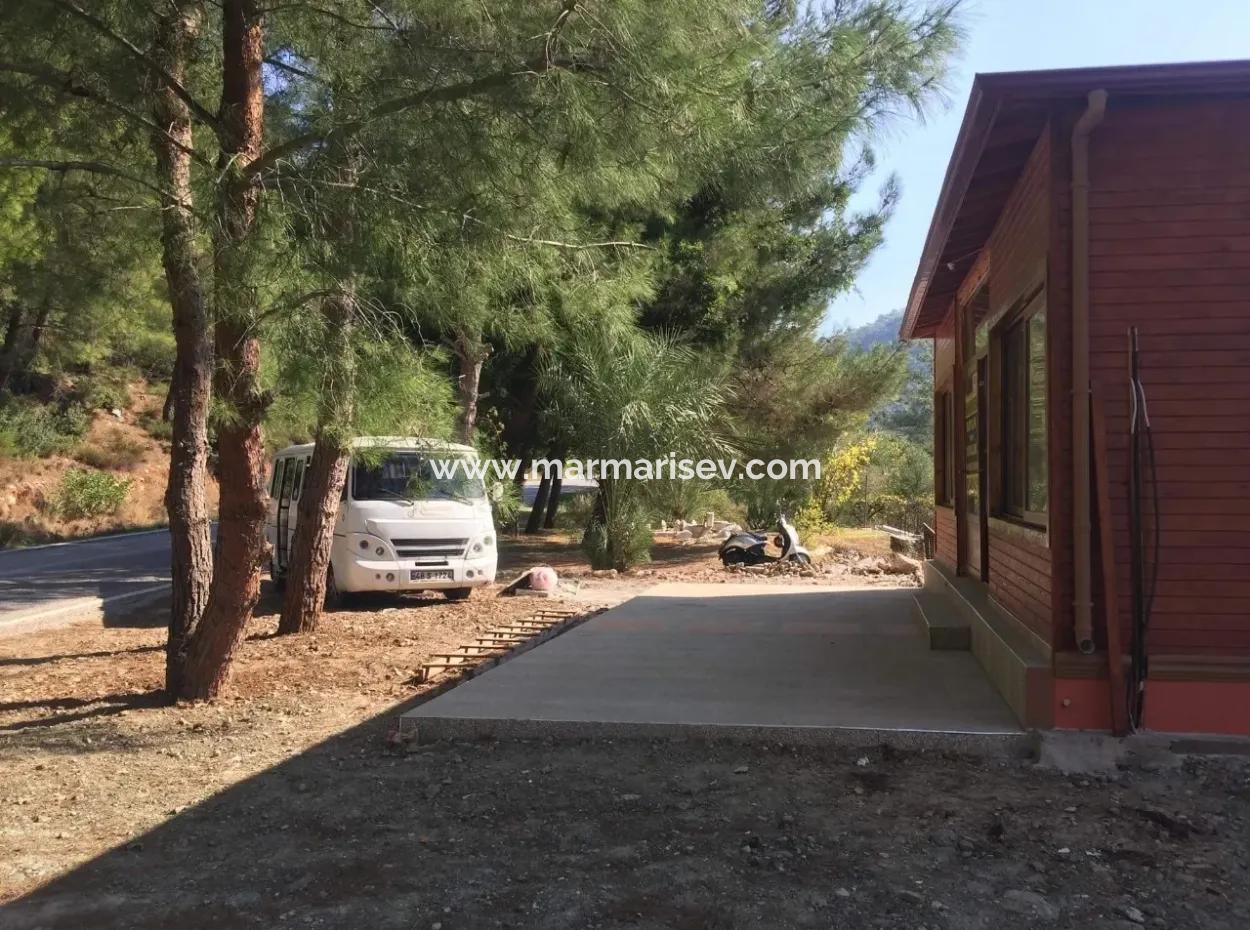 Apartment For Sale In Turgut Village, Both In The Workplace And On The Street For Sale 1 Rooms 1 Living Room