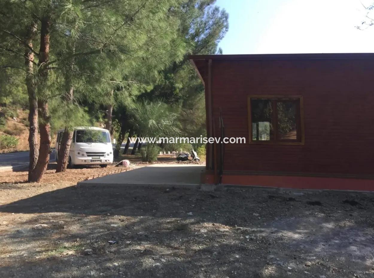 Apartment For Sale In Turgut Village, Both In The Workplace And On The Street For Sale 1 Rooms 1 Living Room