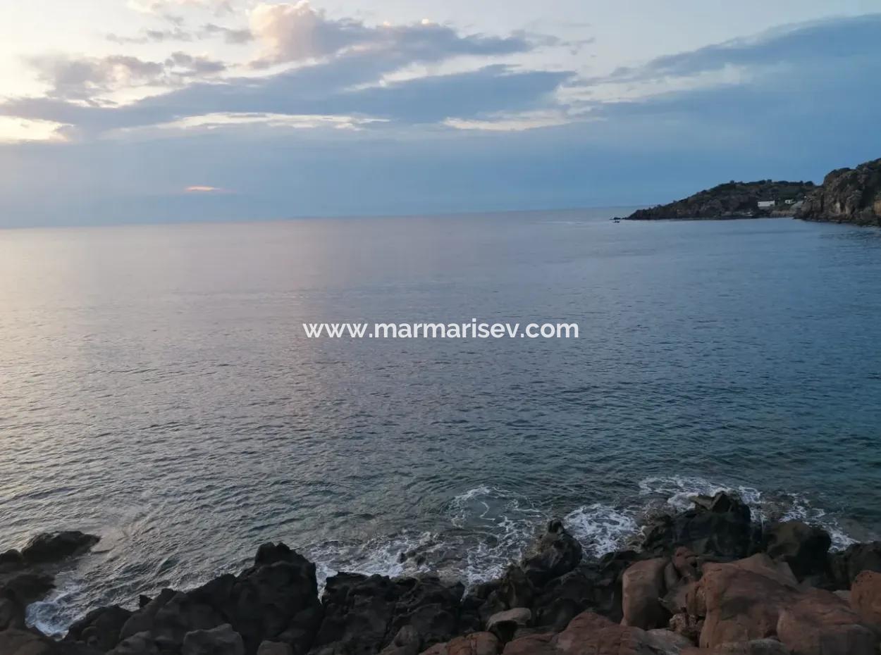 4600M2 Tourism Zoning Seafront Land For Sale In Bodrum Yalikavak District