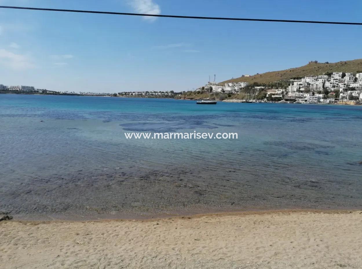 Land For Sale With 4000M2 Tourism Development By The Sea In Bodrum Akyarlar