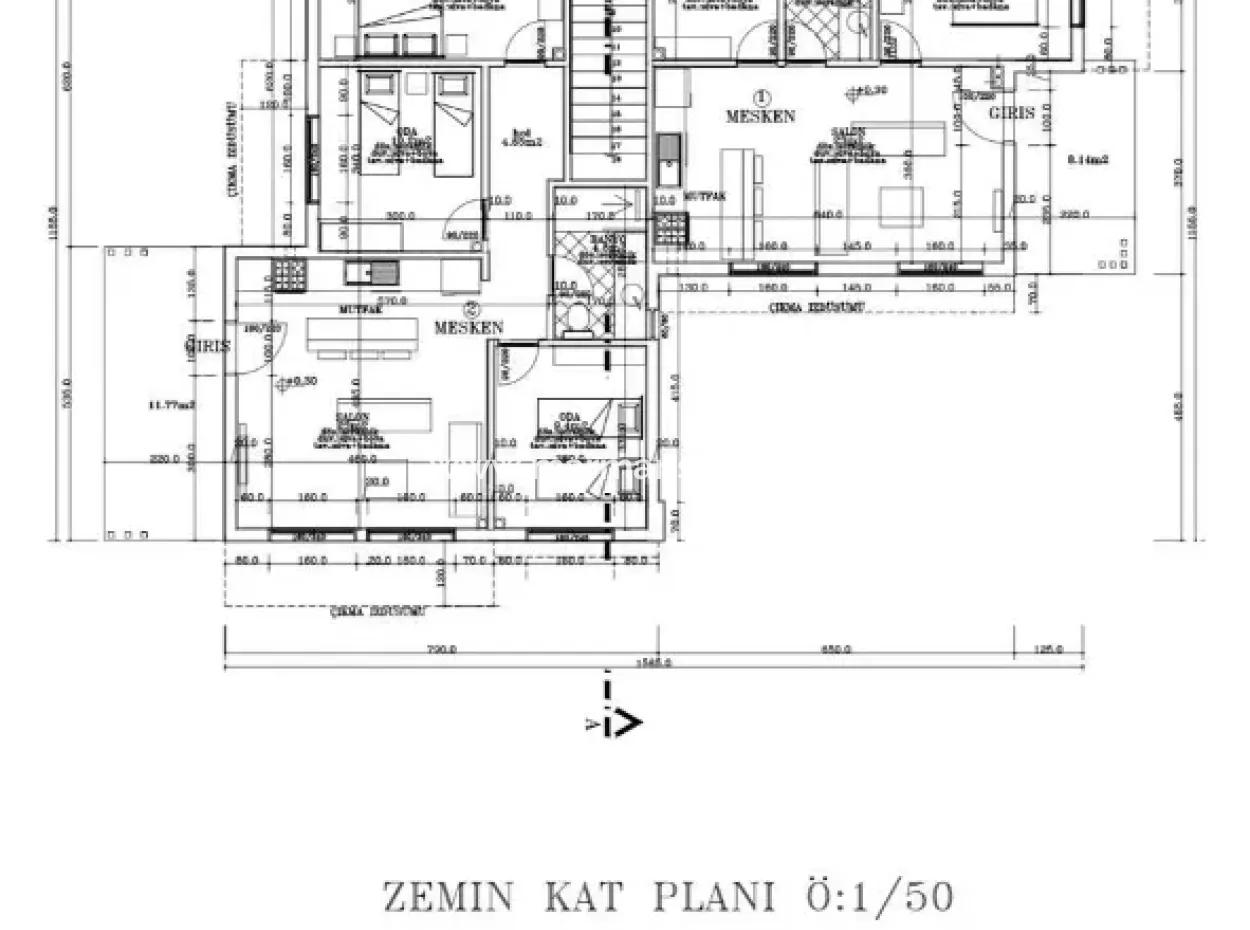 Luxury Apartment For Sale With Swimming Pool In Gökçe Neighborhood Of Ula District Of Muğla Province 2 Km To The Sea With Forest View