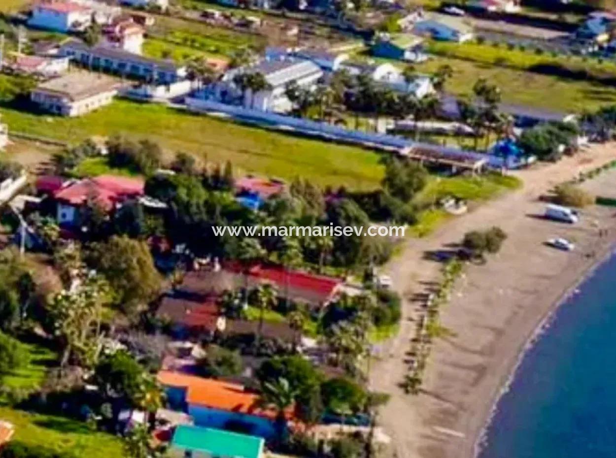 Land For Sale In Marmaris Hisarönü Bay Within A 6500M2 Tourism Area By The Sea