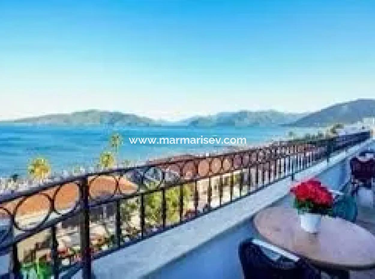 A Beachfront Hotel With 70 Rooms For Sale In Marmaris Center