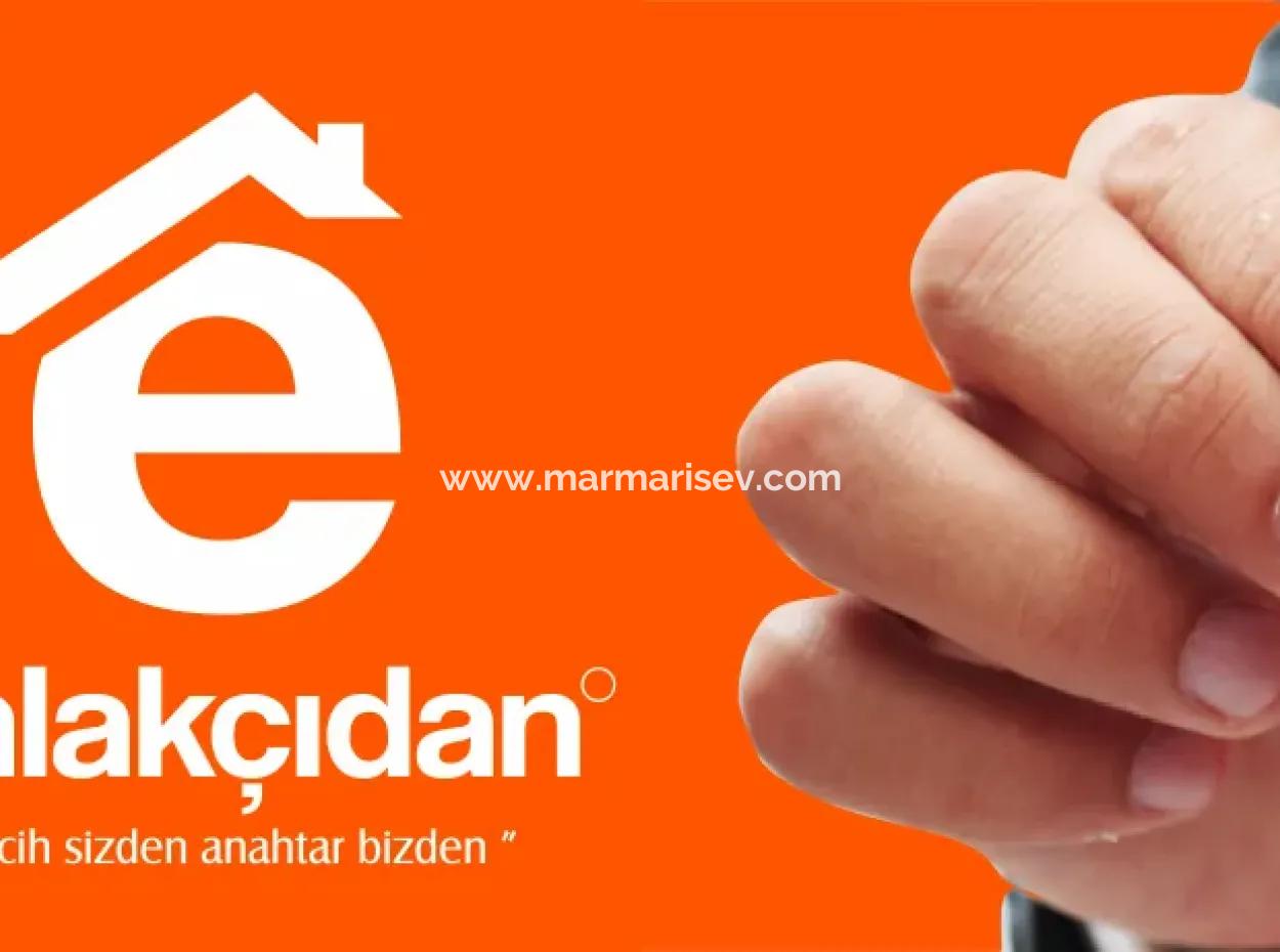 800M2 Land For Sale In Marmaris Söğüt Village With Sea View 2 Villas Zoned Or Suitable For Hotel Construction