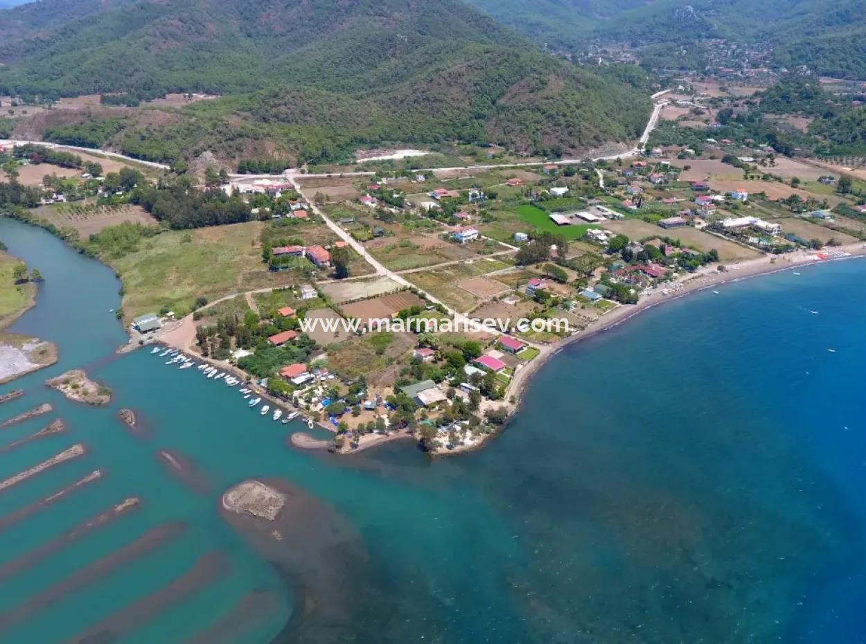 Our 10000M2 Shared Land Suitable For Commercial Use By The Canal In Marmaris Is For Sale