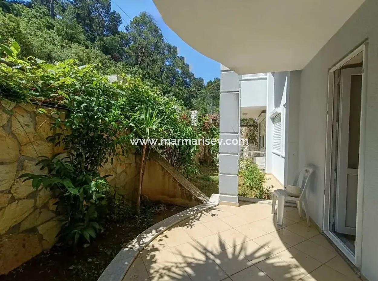3 1 Garden Duplex Apartment For Sale In Beldibi Neighborhood Of Marmaris District In A Complex With Nature View Swimming Pool
