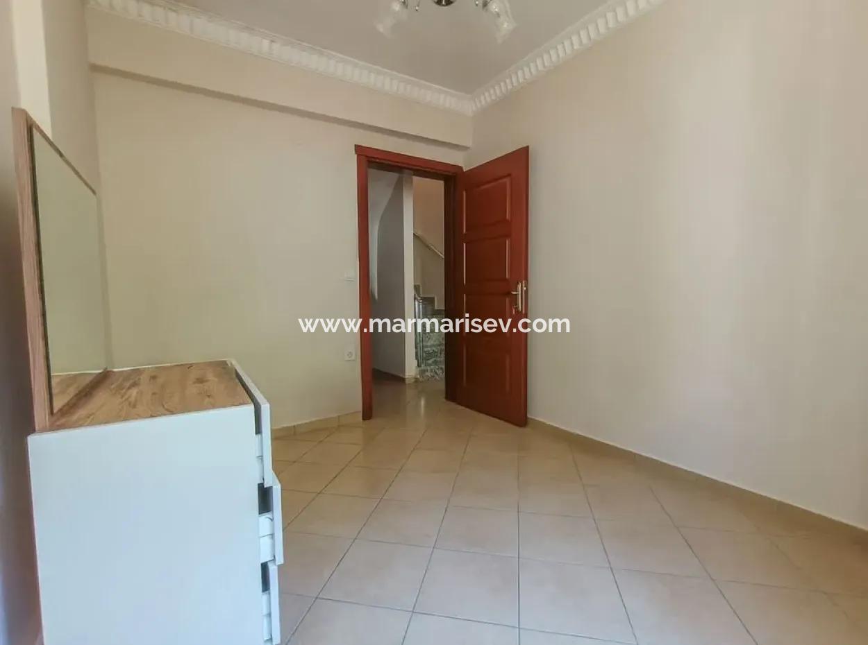 3 1 Garden Duplex Apartment For Sale In Beldibi Neighborhood Of Marmaris District In A Complex With Nature View Swimming Pool