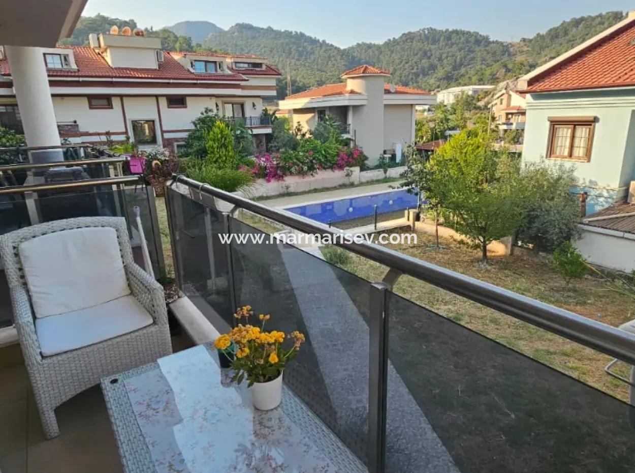 Camiavlu Neighborhood 3 1 Garden Duplex Flat With Pool For Sale