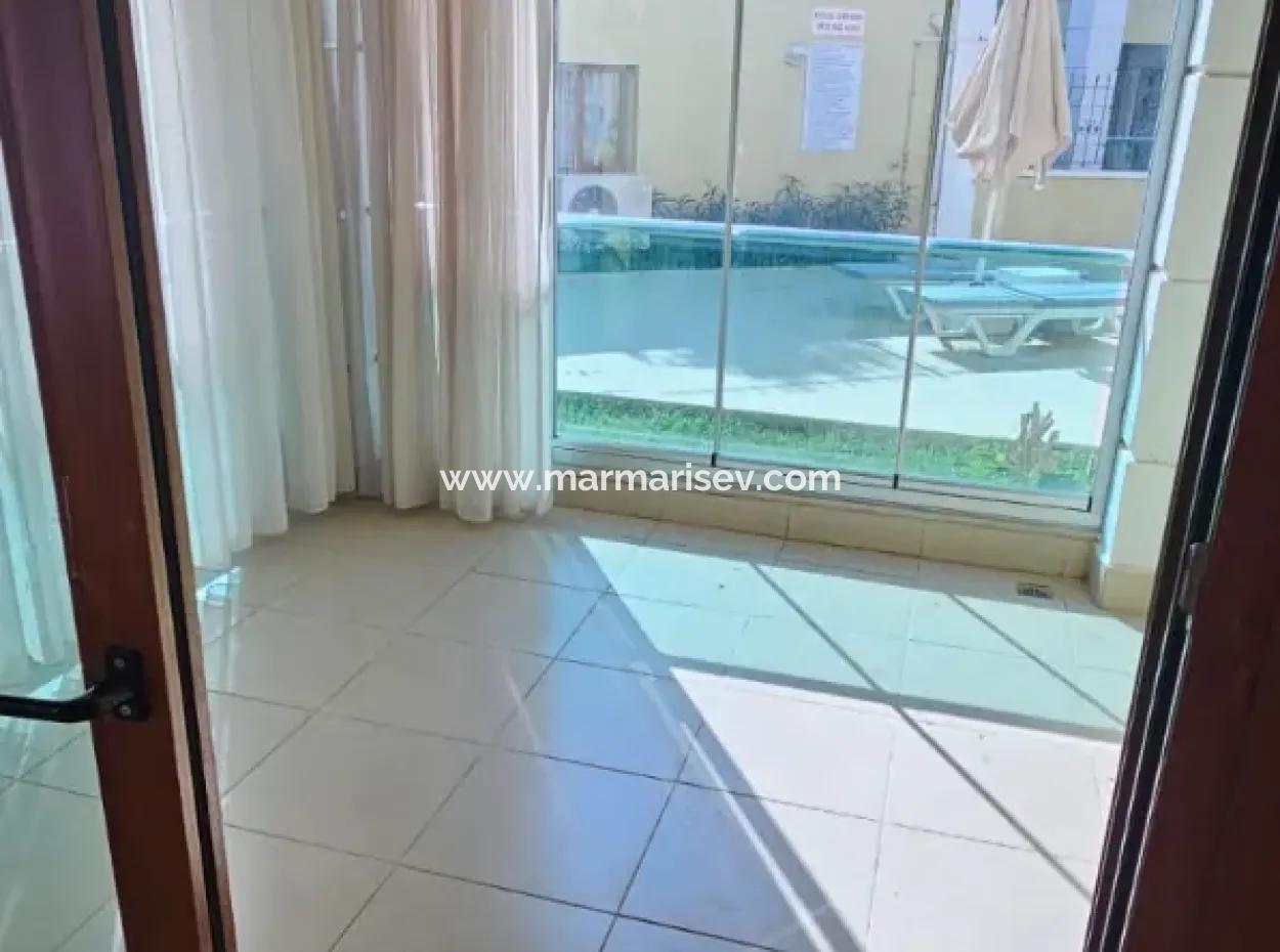 Luxury Flat For Rent With 3 1 Pool In Marmaris Siteler Neighborhood