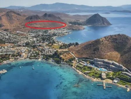 Suitable Land For Large Projects For Sale With 110000M2 Residential Development Near The Sea In Bodrum Akyarlar