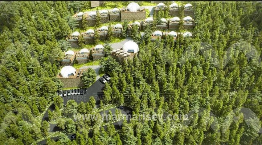 Мармарис Четибелінде ліс Всередині 13.500 м2 Особисте використання території