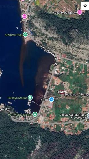 Мармарис Орхание районе морю 100 метров отдельный 1250 м2 срочно продается участок