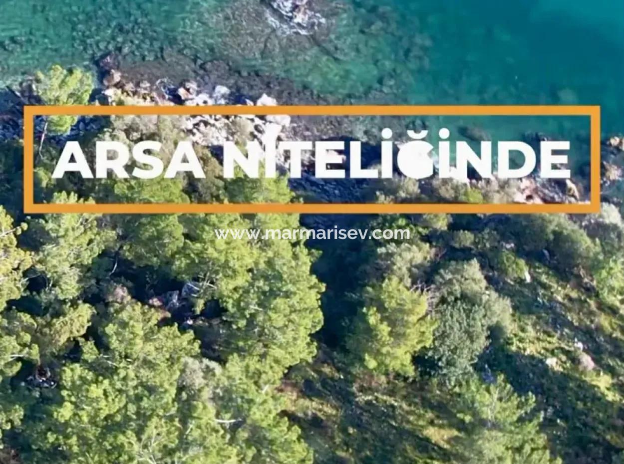 Marmaris İlçesi Turunç Mahallesi Deniz Kenarı 2354M2 Satılık Arsa