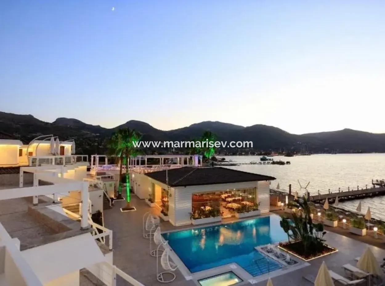 Marmaris,Den 40 Km Uzaklıkta Denize Sıfır Satılık Butik Otel İskelesi Mevcut